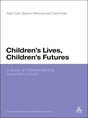 cover image of Children's Lives, Children's Futures